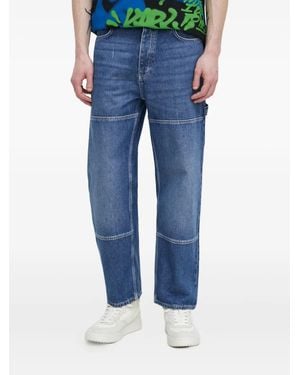 HUGO Jeans Mit Logo-Applikation - Blau