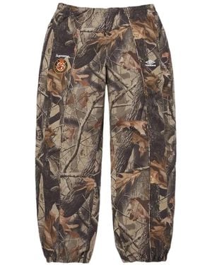 Supreme Umbro Ripstop Track Trousers - White