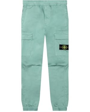 Stone Island パッチポケット カーゴパンツ - グリーン