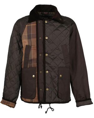 Feng Chen Wang X Barbour Quilted Jacket - Black