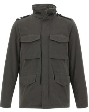 Aspesi Minifield Shoulder-Epaulette Jacket - Gray