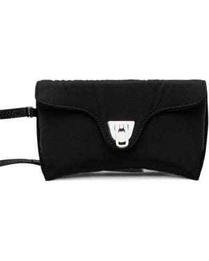 Coccinelle Medium Smart To Go Monogram-Print Tote Bag - Black