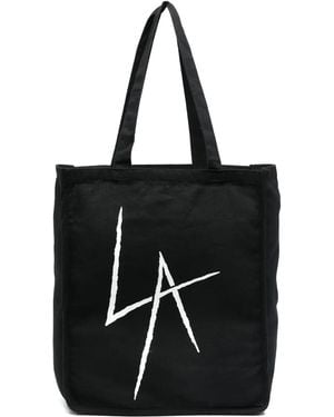 Local Authority La Slash Tote Bag - Black