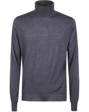 FILIPPO DE LAURENTIIS Turtleneck Jumper - Blue