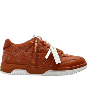 Off-White c/o Virgil Abloh Out Of Office Trainers - Brown