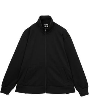 COMME DES GARÇON BLACK Ester Zip-Up Tract Jacket - Black