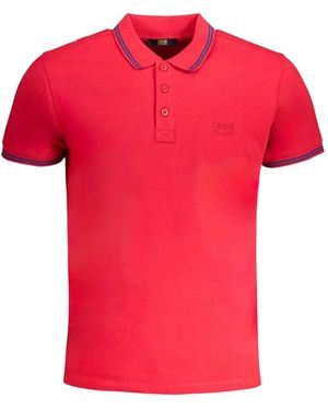 Roberto Cavalli Logo-Embroidered Tipped Polo Shirt