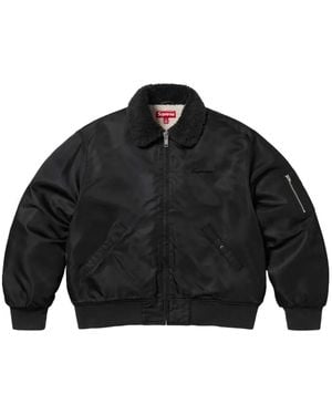 Supreme Aoi Nylon ボンバージャケット - ブラック