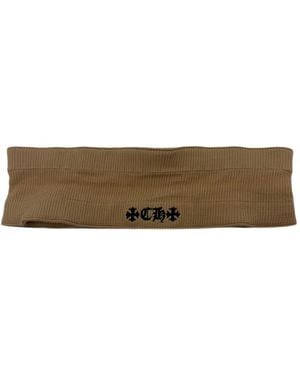 Chrome Hearts Ch Logo-Embroidered Headband - Multicolour
