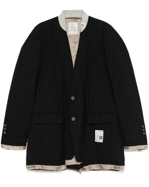 Maison Mihara Yasuhiro Wool Blazer - Black