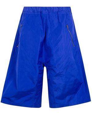 Sofie D'Hoore Zip-Pocket Shorts - Blue