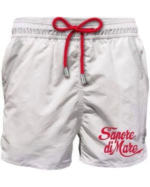Mc2 Saint Barth ドローストリング トランクス水着 - グレー
