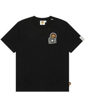 *BABY MILO® STORE BY *A BATHING APE® Baby Milo Graphic-Print T-Shirt - Black
