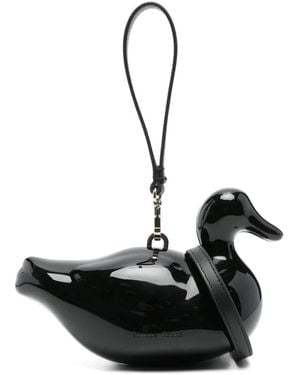 Simone Rocha Duck Clutch - Schwarz
