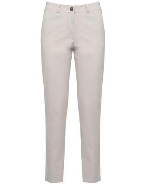 Rrd Belt-Loop Button-Fastening Pants - Gray