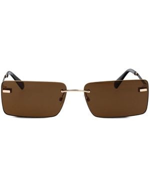 Calvin Klein Rectangle Sunglasses - Brown