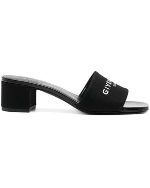 Givenchy ロゴ サンダル - ブラック