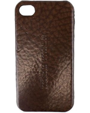 Brunello Cucinelli Engraved-Detail Iphone Case - White