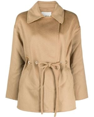 Ba&sh Kam Belted Jacket - Natural