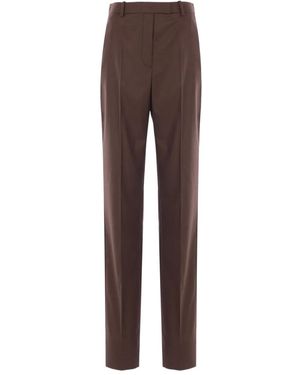 Loro Piana ウールパンツ - ブラウン