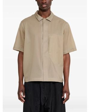 Veilance Demlo Short-Sleeve Shirt - Natural