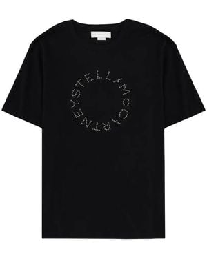 Stella McCartney ロゴ Tシャツ - ブラック
