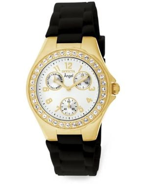 INVICTA WATCH Angel 1643 Crystal-Embellished 38Mm Watch - White