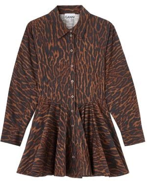 Ganni Dress - Brown