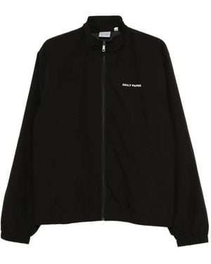 Daily Paper Zip Jacket - Black