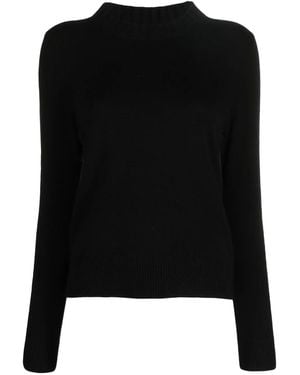 Chinti & Parker Crew Neck Knitted Jumper - Black