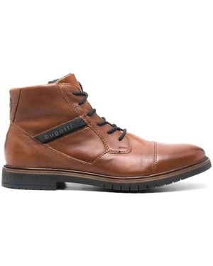 Bugatti Caj Leather Boots - Brown