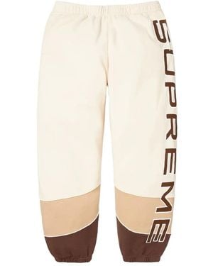 Supreme Paneled track pants - Natur