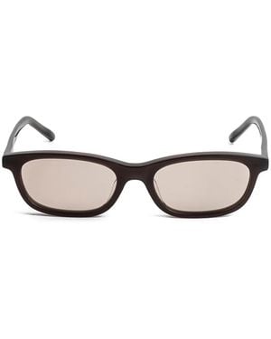 Kaleos Eyehunters Monte Rectangle-Frame Sunglasses - Brown