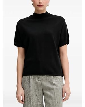 MARC AUREL Short-Sleeve T-Shirt - Black