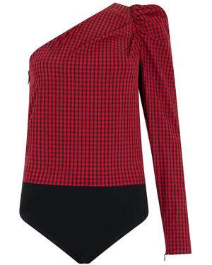RED Valentino One-Shoulder Body - Red