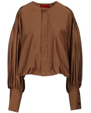 Thelatest Diana Shirt - Brown