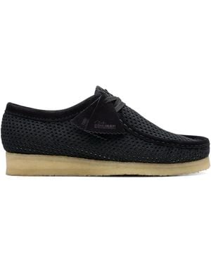 Clarks Wallabee Desert Boots - Black