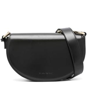 Chiara Ferragni アニマルフリーレザー ショルダーバッグ - ブラック