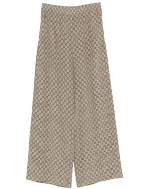 Gucci Broek Met Gg-Patroon - Naturel