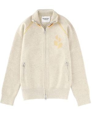 Isabel Marant ジップ スウェットシャツ - ホワイト