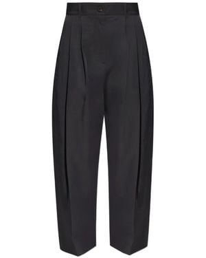 Studio Nicholson Pleated Acuna Trousers - Black