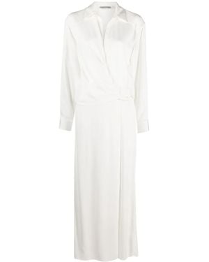 Christopher Esber Wrap-Effect Shirt Dress - White