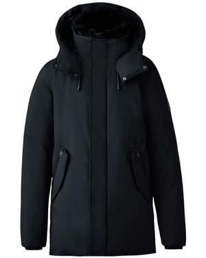 Mackage Sullivan-Z Padded Hooded Coat - Blue