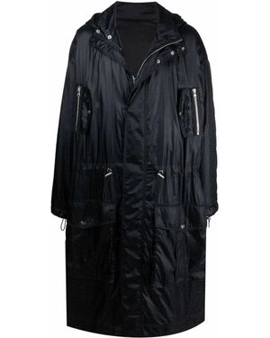 Balmain Funnel Neck Parka - Multicolour