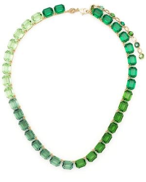 Swarovski Millenia Crystal-Embellished Necklace - Green
