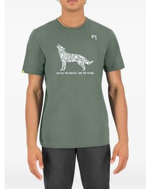 Karpos T-Shirt Mit Tier-Print - Grün