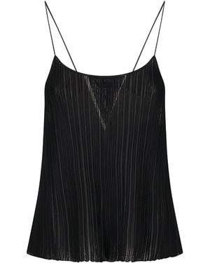 Tom Ford Canotta A Coste - Nero