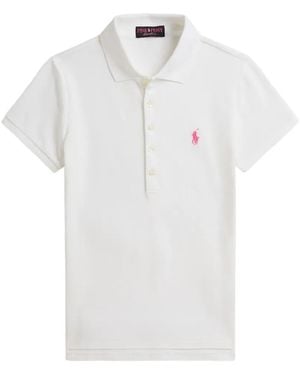 Polo Ralph Lauren Logo-Detail Polo Shirt - White
