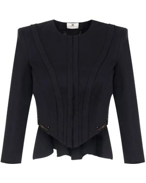 Elisabetta Franchi Jacket - Blue