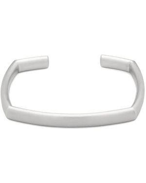 Tom Wood Square-Frame Cuff Bracelet - White